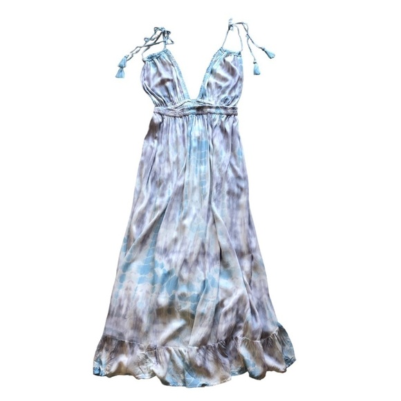 Raviya Tie Dyed Halter Swim Cover Dress XL - Picture 4 of 9
